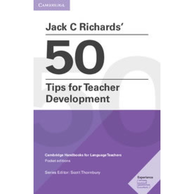 JACK RICHARDS 50 TIPS FOR TEACHER DEVELOPMENT em Oferta na Shopee