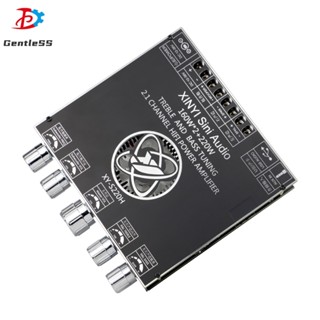 S2220h TDA7498 Bluetooth 5.1 Placa Amplificadora De Subwoofer 160WX2 + 220W 2.1 Canais Áudio Estéreo Bass AMP