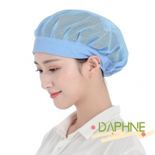 DA-FACC Chef Cap , Serviço De Alimentos Trabalho De Fita De Cabeça Chapéu De Cozinheiro , Redes De Cabelo Chic Bundled Nets Catering