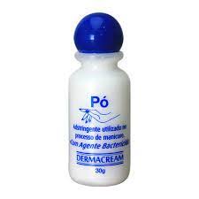 Pó Dermacream Adstringente Manicure e Pedicure 30gr