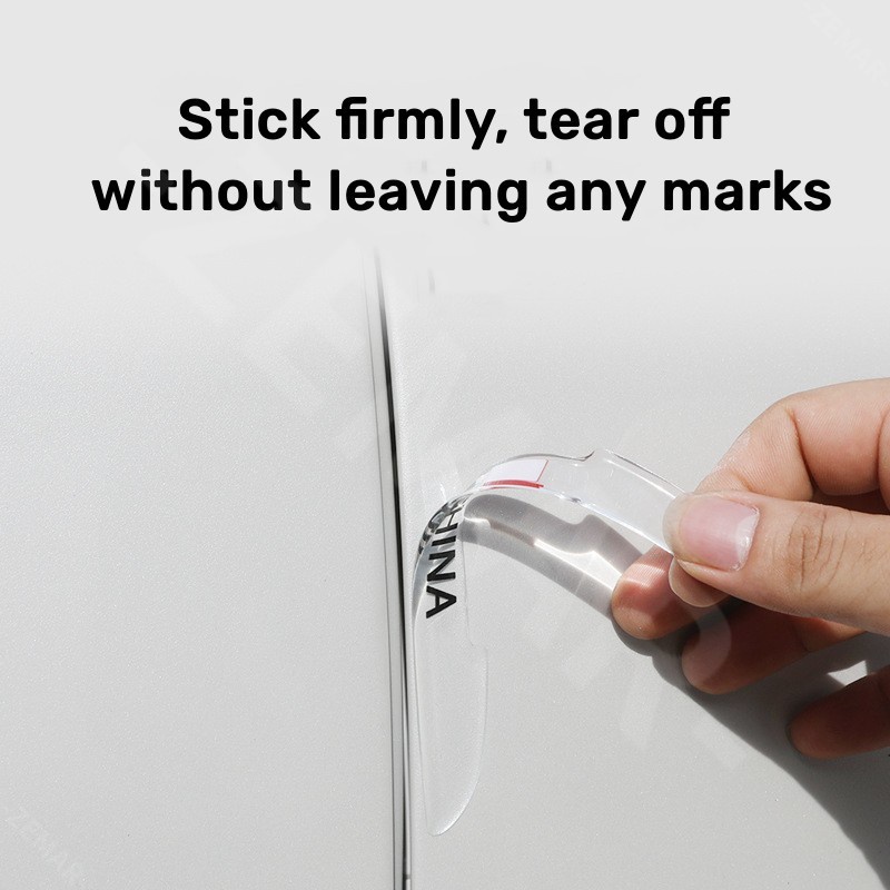 4Pcs Universal Toyota Porta De Carro Anti-Colisão Fita Adesiva De Espelho Retrovisor Novo Protetor Transparente Para Corolla Cross Hilux Yaris Etios RAV4 Bandeirant — imagem 2 de 2