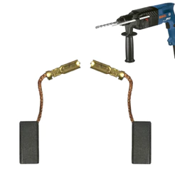 Escova De Carvão Para Martelete Bosch 11226 - 11228 TC74 2 Peças