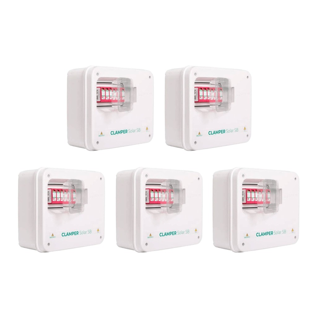 Kit com 5 String Box Solar Clamper 4E/2S 1040V 20A (4D)