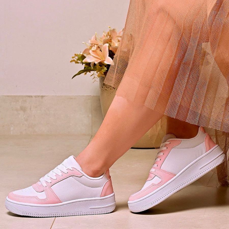 Tênis Parvaneh Feminino Casual Rosa