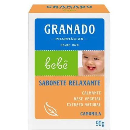 Sabonete em Barra Bebê Glicerina Camomila Granado - 90G