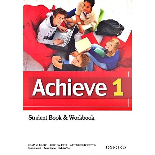 Achieve 1: Student Book & Workbook de Wheeldon 7181225