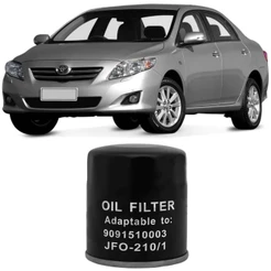 Filtro Óleo Toyota Corolla 1.6 1.8 97 A 2017 Wega