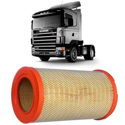Filtro Ar Scania Serie R 2005 A 2017 Tecfil Ars1189