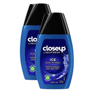 Gel Dental Close Up Liquifresh Ice 100g | Kit com duas unidades