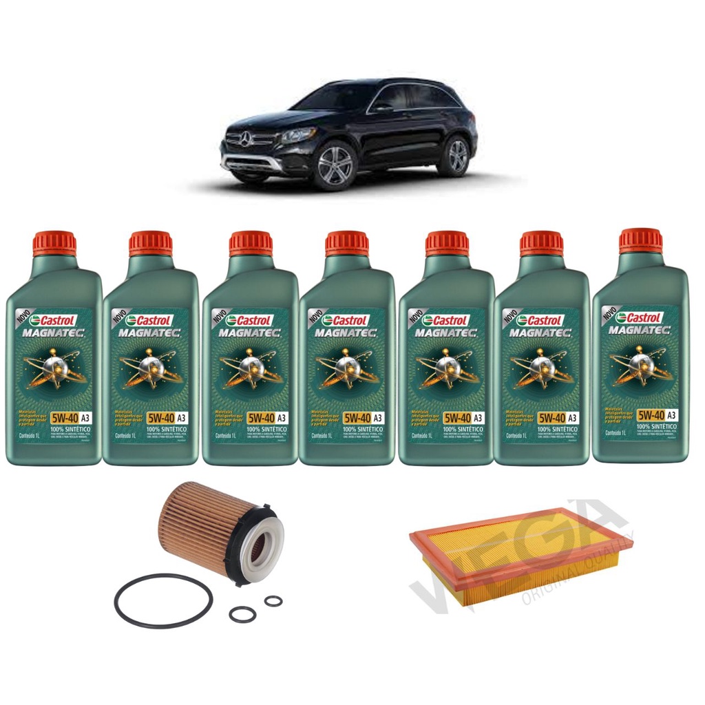 KIT REVISAO TROCA DE OLEO MERCEDES SLC300 2.0 2017 EM DIANTE