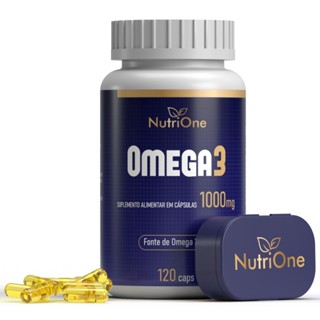 Omega 3 1000mg Selo Internacional MEG3 120 Cápsulas EPA540/DHA360 - Nutrione
