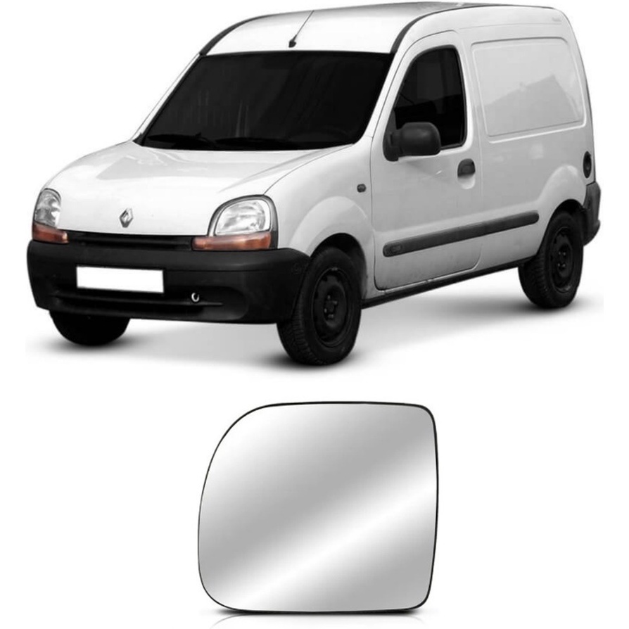 Lente Espelho Retrovisor Renault Kangoo 1998 / 2002 em Oferta na Shopee