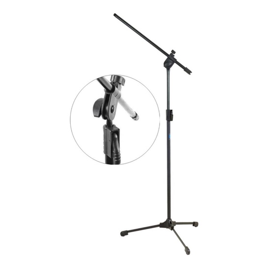Pedestal Tripe Para Microfone Ask Com Trava Rapida Promocao