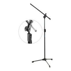 Pedestal Tripe Para Microfone Ask Com Trava Rapida Promocao