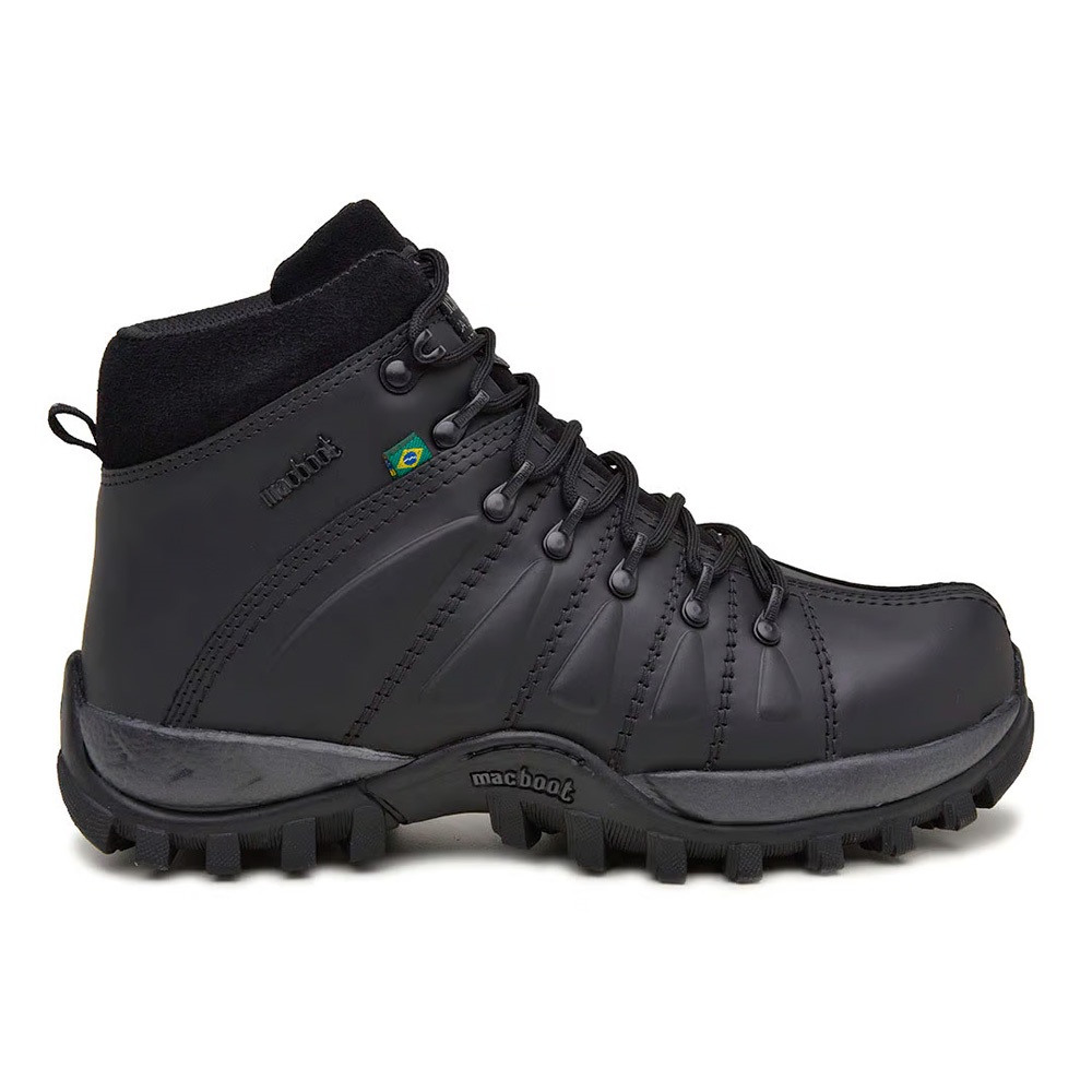 Bota De Segurança Cano Alto  C.A0001 Grafite - Macboot - Men Shoes