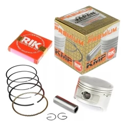 Kit Pistao Anel Nx 400 Falcon 0,25 Kmp Rik Premium