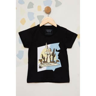 Camiseta Infantil Masculina Coyote