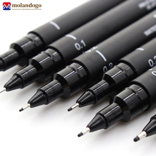 ML 1pc Caneta De Desenho Uni Pino Linha Fina 005 01 02 03 05 08 Agulha C6W3
