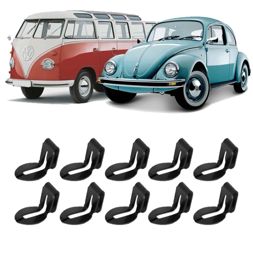Kit 10 Grampo Tesourinha Forro Interno Fusca Kombi Metal