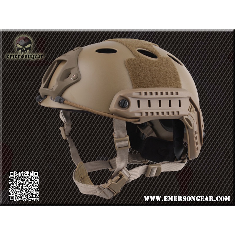 Capacete Tático Airsoft Paintball Soldado EMERSON PJ Type