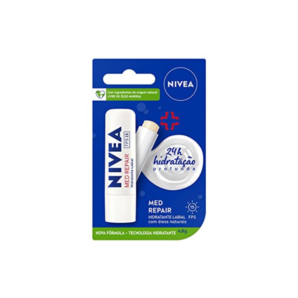 Nivea Lip Care Labial Med Protect 4,8G -