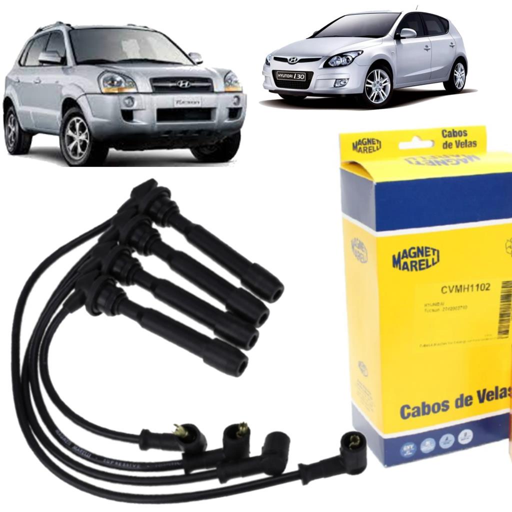 Jogo De Cabos De Vela Tucson I30 Sportage 2.0 16v Gasolina em Oferta na Shopee