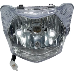 Bloco optico Shineray Jet49 Jet50 Jet125 2013 em diante com lâmpada e chicote farol