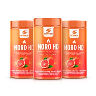 Kit 03 Caps Moro HD Super Nutrition em Oferta na Shopee