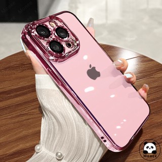 Monee Capa Transparente À Prova De Choque Case Capa Capinha De Celular Para iPhone 11 12 13 14 15 Pro Max x Xs XR 7 8 Plus De Alta Qualidade Luxo Novo