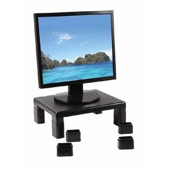 Suporte Monitor Multilaser AC125 4 Alturas Mesa Escritório Home Office