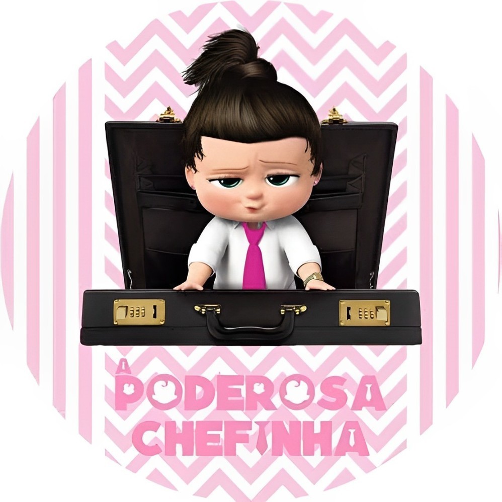 Painel Festa A PODEROSA CHEFINHA Redondo tecido sublimado 50x50 C/ Elástico em Oferta na Shopee