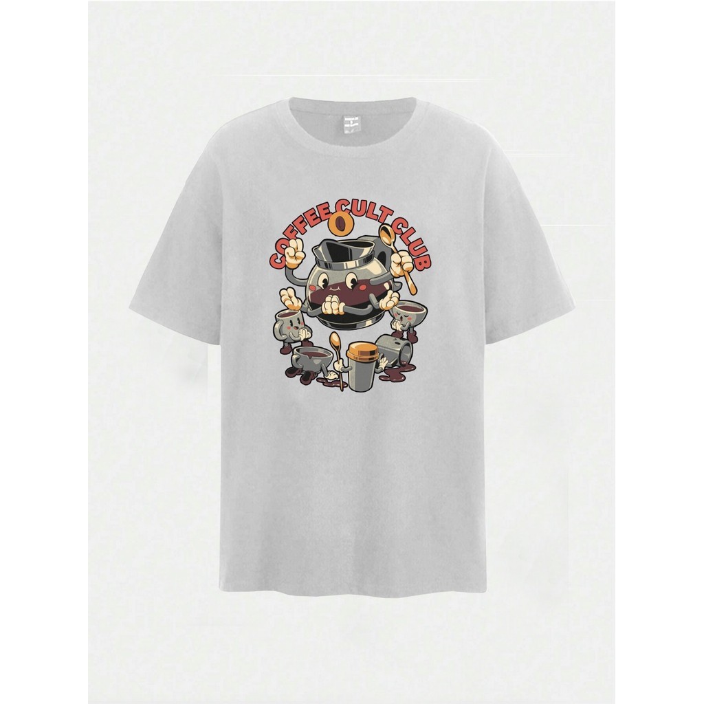 Camiseta Blusa Felizes Animada Camisa Adoraveis T Shirt Estampada Despojada Plus Size Estilosa