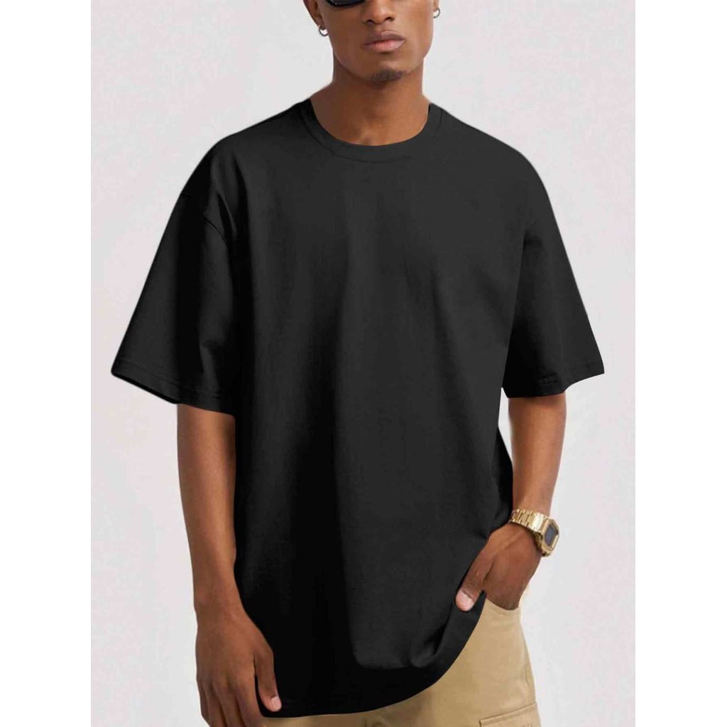 Camiseta Streetwear Oversized Unissex Confortável Camisa Aesthetic Básica Simples Blusa Old School