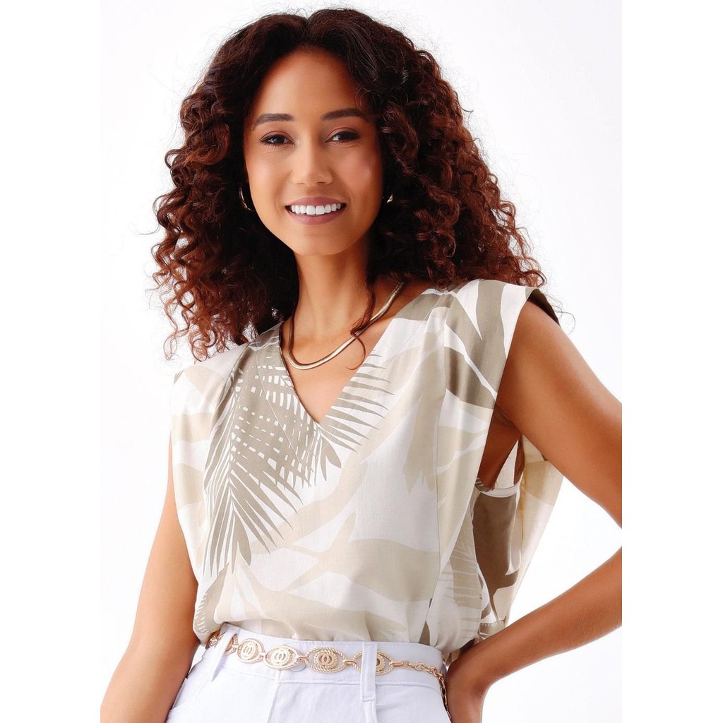 Blusa Em Linho Quintess