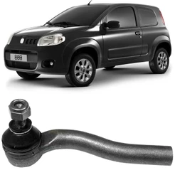 Terminal Direção Fiat Uno 2011 A 2018 Dianteiro Ld Nakata