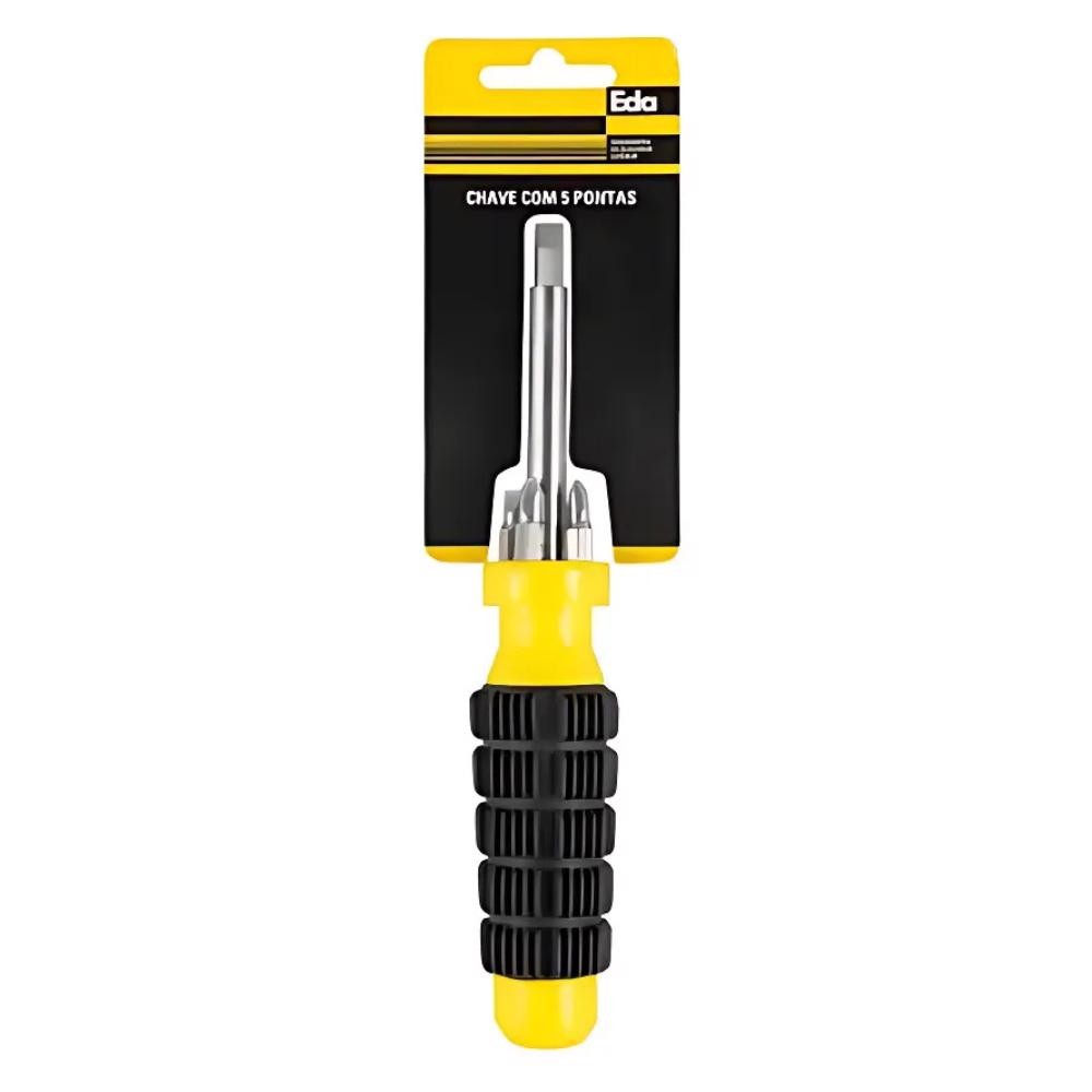 Chave de Fenda Phillips Intercambiável 5 Pontas 6XR EDA em Oferta na Shopee