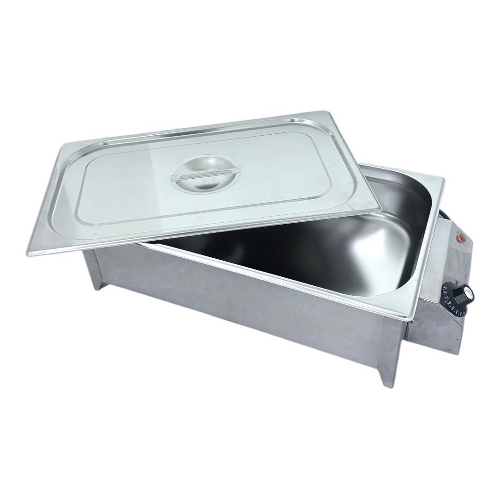 Rechaud Elétrico 750W Cuba 1/1X100  Tampa Inox 127v ou 220v