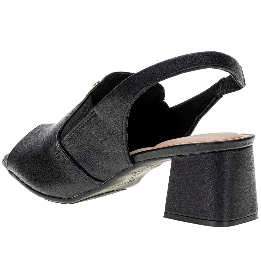 Detalhes do Sandália Feminina Salto Grosso Modare - 7172107