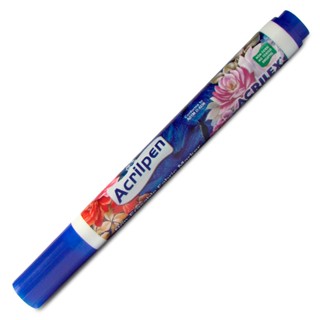 Caneta para tecido Acrilpen Azul 501 Acrilex