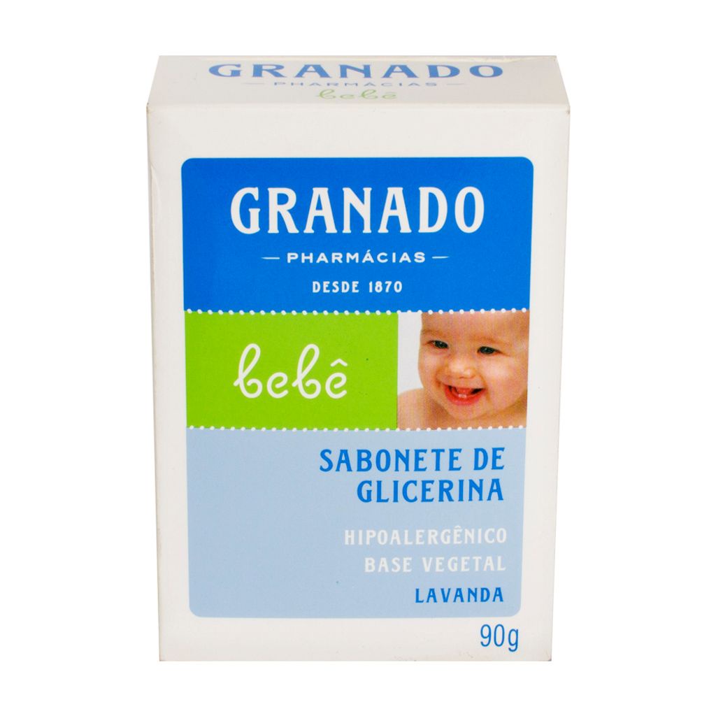 Sabonete Infantil Granado Bebê Lavanda com 90g