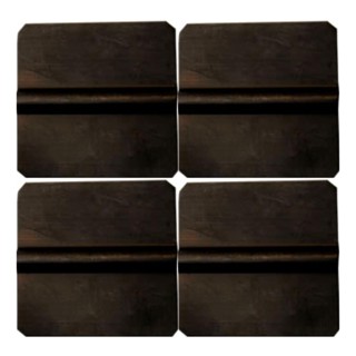 Kit 4 un Eletrodo de Silicone Condutivo 5x5cm - ASX