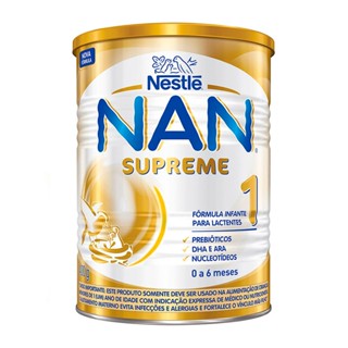 NAN Supreme 1 Fórmula Infantil 400g para Lactentes de 0 a 6 Meses