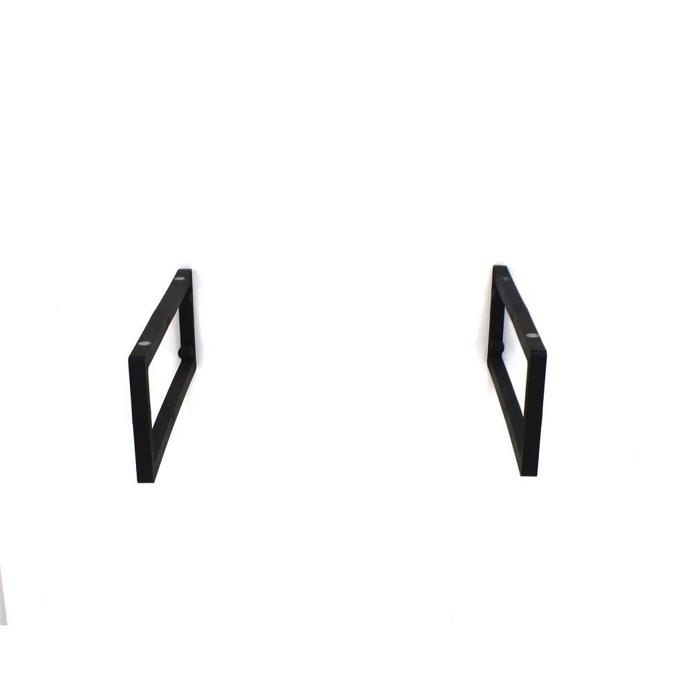 SUPORTE MULTIUSO POLIPROPILENO 33CM PRETO