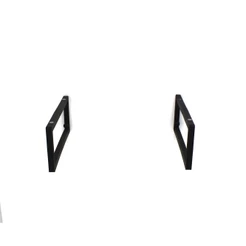 SUPORTE MULTIUSO POLIPROPILENO 33CM PRETO