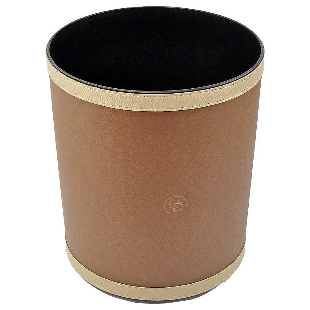 Lixeira Revestida em Sintético para Escritório ou Residência em Oferta na Shopee