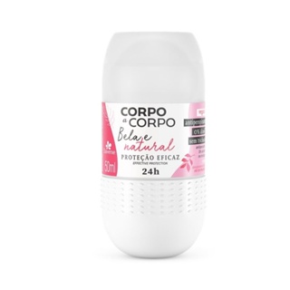 Desodorante Roll On Corpo A Corpo Natural 50ml em Oferta na Shopee