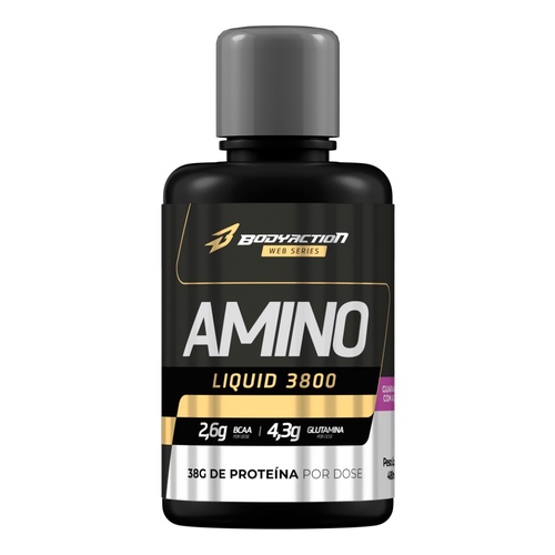 Amino Liquid 38000 480ml 38g Proteína Dose - Bodyaction