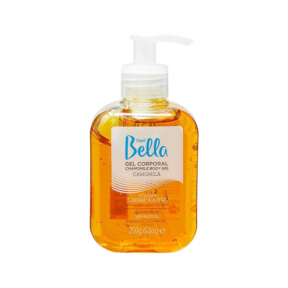 Gel Corporal Depil Bella Camomila 250gr em Oferta na Shopee