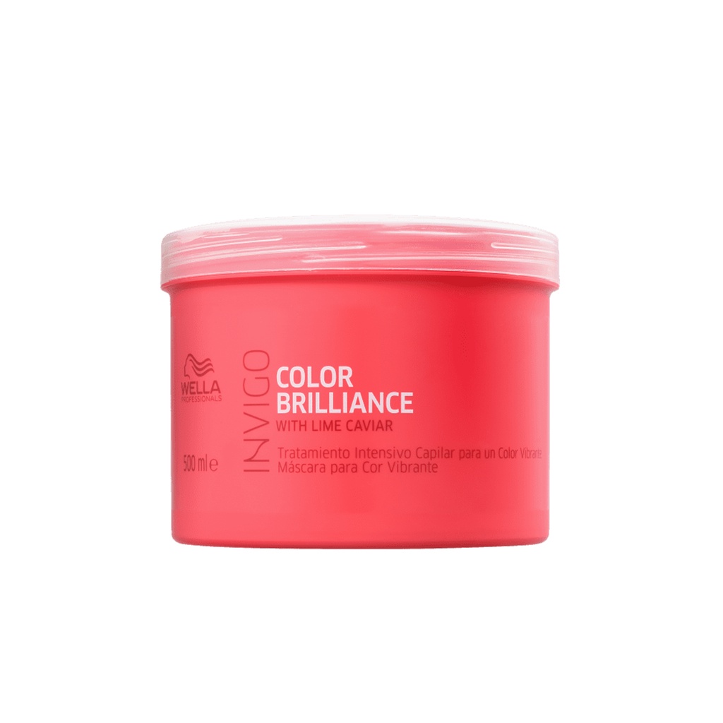 Máscara Invigo Color Brilliance 500ml - Wella Professionals em Oferta na Shopee