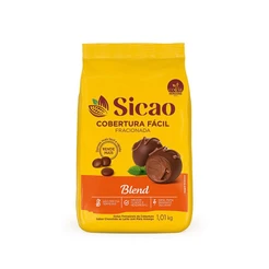 Cobertura Fácil Blend - Gotas - 1,01 kg - 1 unidade - Sicao - Rizzo